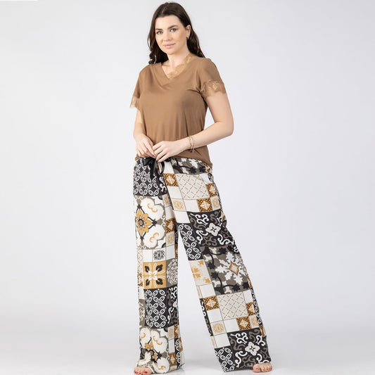 Pajama Pants 6603 - Youlya