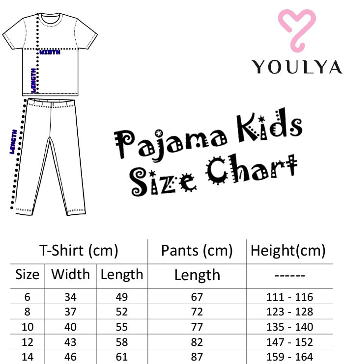 Pajama Pants Kids 4533 - Youlya